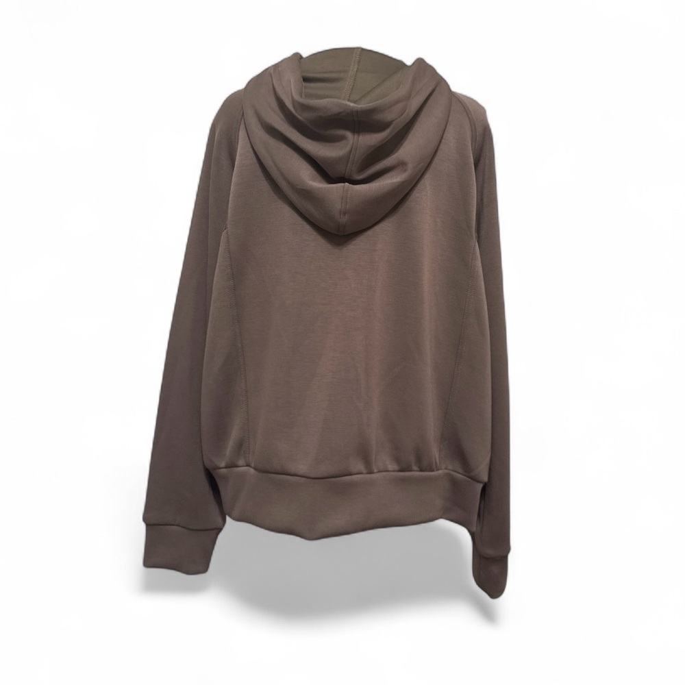 Elie Tahari Ash Grey Zip Hoodie Jacket Size S | $98 Retail - Picture 5 of 8